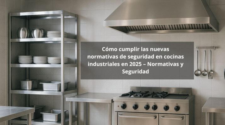 Cómo cumplir las nuevas normativas de seguridad en cocinas industriales en 2025 – Normativas y Seguridad