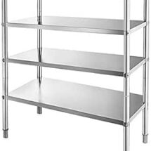 Estanterías acero inoxidable: clave para cocinas