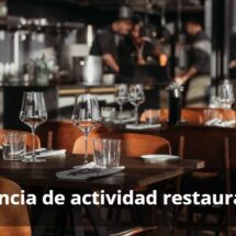 Licencia de actividad para restaurante en España: requisitos