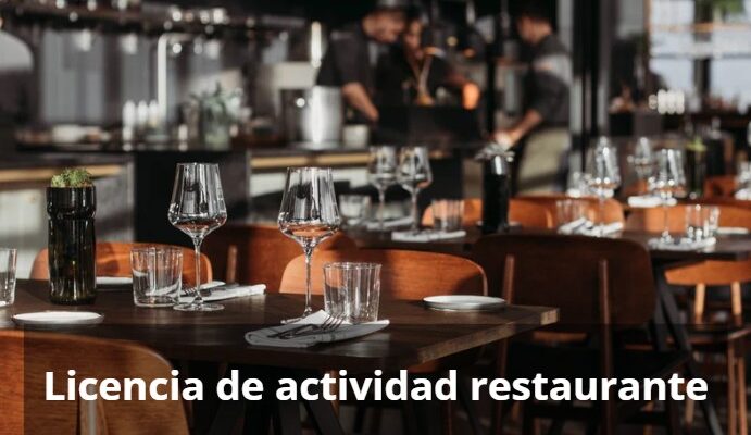 Licencia de actividad para restaurante en España: requisitos