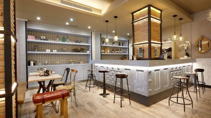 Muebles para barras de cafetería