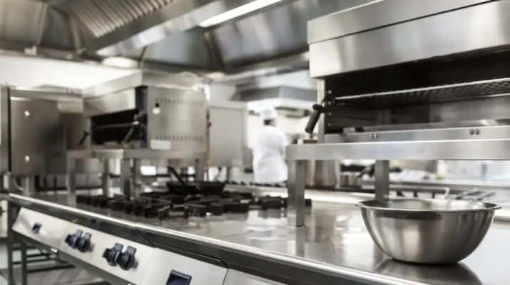 Papel de la cocina industrial en la alta gastronomía