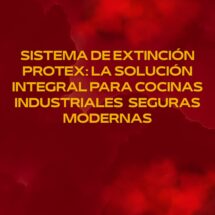Sistema de Extinción PROTEX: La Solución Integral para Cocinas Industriales Seguras Modernas