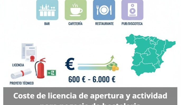 Coste de la licencia de apertura para negocios de hostelería: guía práctica