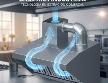 Plénum de una campana extractora industrial: qué es, cuándo se necesita y ventajas reales para profesionales