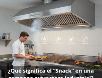 Snack en campana extractora industrial: qué es y por qué importa