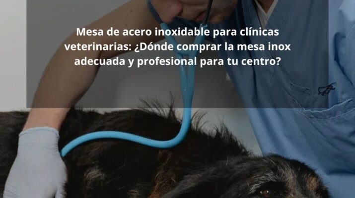 Mesa de acero inoxidable para clínicas veterinarias: ¿Dónde comprar la mesa inox adecuada y profesional para tu centro?