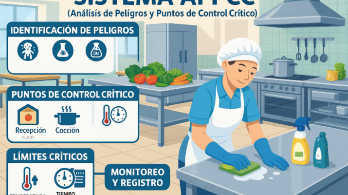 Sistema APPCC en cocinas escolares: guía completa de seguridad alimentaria