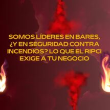Somos líderes en bares, ¿y en seguridad contra incendios? Lo que el RIPCI exige a tu negocio. Importancia de cumplir con la normativa en cocinas profesionales.