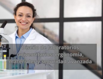 Diseño de laboratorios universitarios: ergonomía, materiales y seguridad avanzada