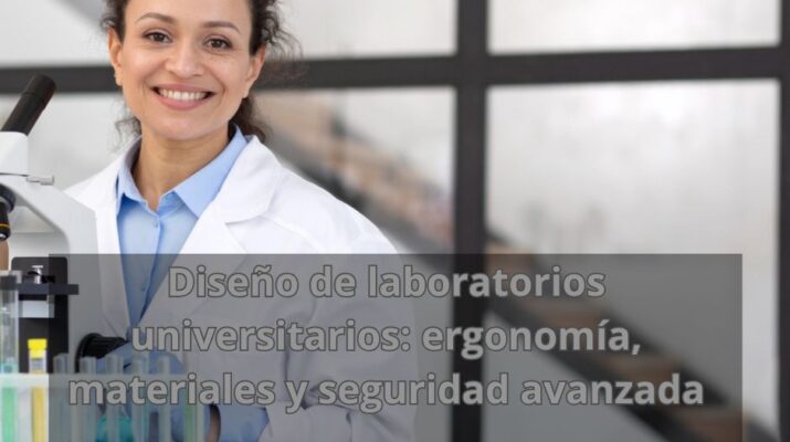 Diseño de laboratorios universitarios: ergonomía, materiales y seguridad avanzada
