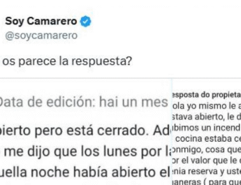 Tacha de “mentiroso” al dueño del restaurante y recibe una respuesta que es toda una lección