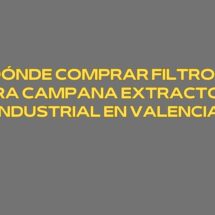 Dónde comprar filtros para campana extractora industrial en Valencia. Panorama actual de seguridad y control en cocinas profesionales.