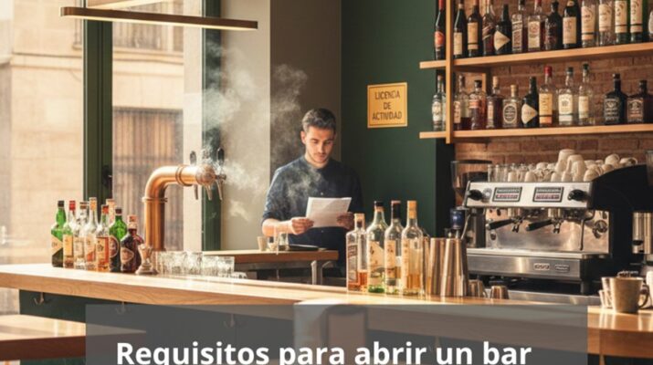 Requisitos para abrir un bar en Barcelona. Seguridad, normativa y preparación técnica.