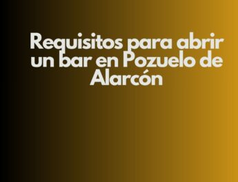 Requisitos para abrir un bar en Pozuelo de Alarcón. Guía completa, estructurada y actualizada con todos los requisitos para abrir un bar en Pozuelo de Alarcón.