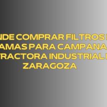 Dónde comprar filtros de lamas para campana extractora industrial en Zaragoza. La solución profesional para cocinas industriales exigentes.