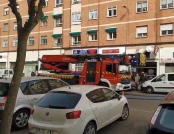 Incendio en un bar de Obispo Acuña (Zamora) moviliza a los bomberos