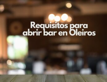 Requisitos para abrir bar en Oleiros