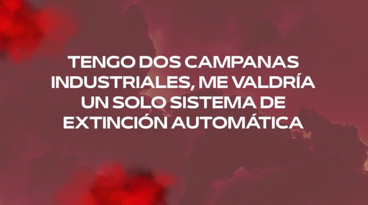 Tengo dos campanas industriales, me valdría un solo sistema de extinción automática. Normativa y seguridad en cocinas profesionales con varias campanas industriales.