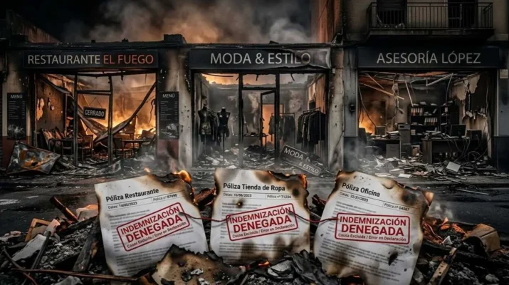 Tres locales arrasados, tres pólizas activas y tres indemnizaciones denegadas: el hilo invisible que rompe la cobertura en hostelería. La nueva frontera