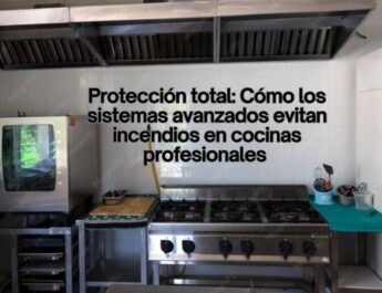 Protección total: Cómo los sistemas avanzados evitan incendios en cocinas profesionales. Seguridad integral en entornos