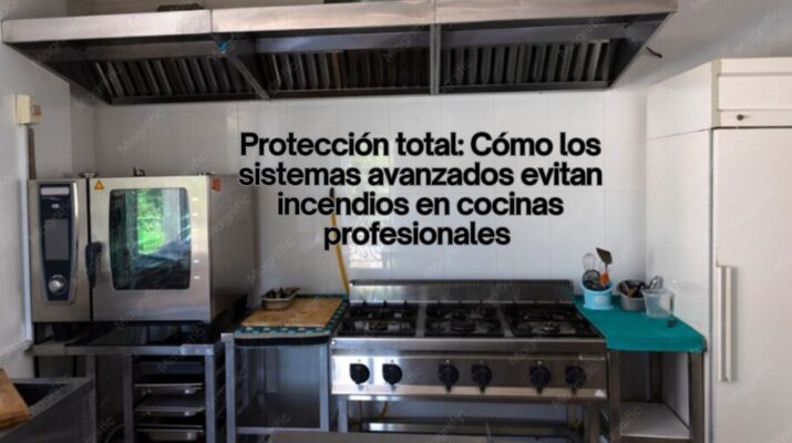 Protección total: Cómo los sistemas avanzados evitan incendios en cocinas profesionales. Seguridad integral en entornos