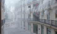 Incendio en un hotel y bar de Málaga obliga al desalojo de más de cien personas durante la madrugada. La rápida propagación