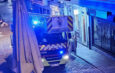 El fuego en el restaurante A Esperanza deja calcinada la cocina del local en Ferrol