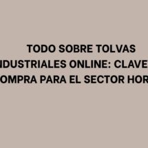 Todo sobre tolvas industriales online: claves de compra para el sector HORECA