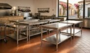 Dónde encontrar mesas de acero inoxidable para hostelería en Vallromanes